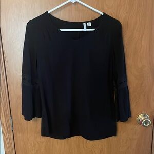 Cato bell-sleeved blouse